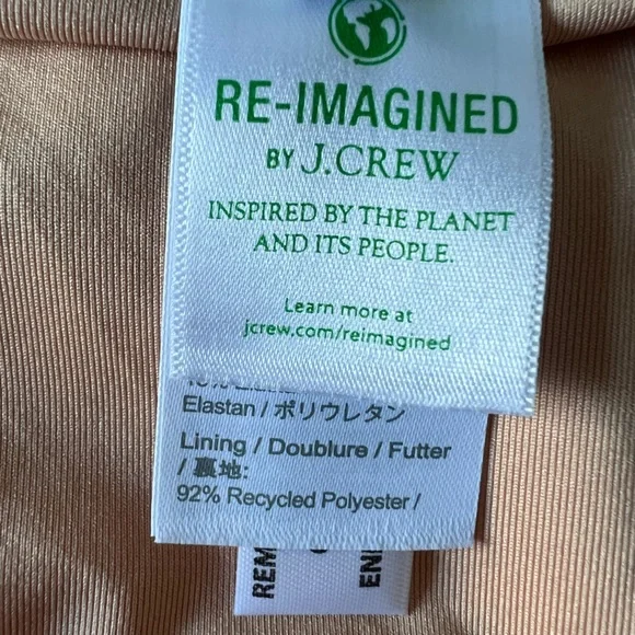 J.Crew SZ Blockprints™ X cutout one-piece swimsuit in green paisley